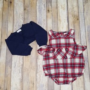 5/$14 Cat & Jack Dress w/Cardigan